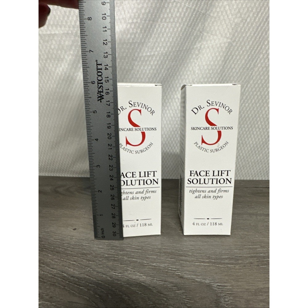 Dr Sevinor Face Lift Solution Unisex 4oz 2pk Blue New Tightening Firming Peel - Picture 2 of 8